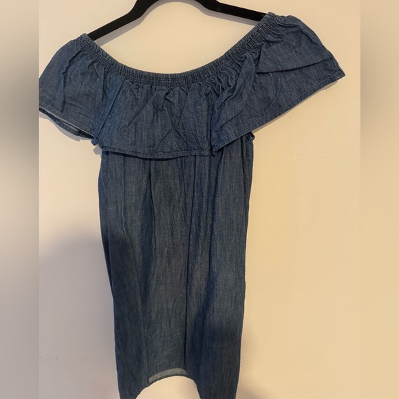 Soft Joie Nilima Off The Shoulder Denim Dress - Picture 4 of 5
